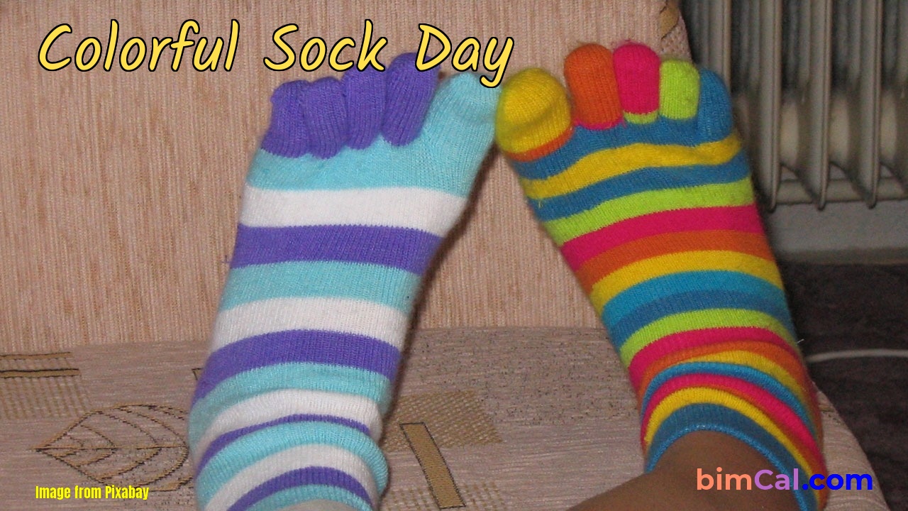 Colorful Sock Day 2024